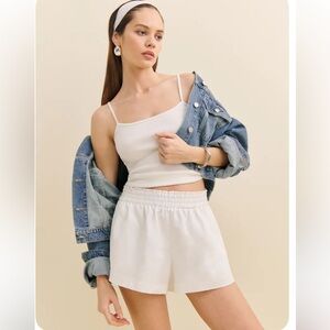 Reformation Mila Linen Short size M